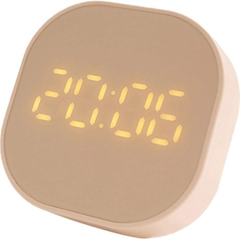 Minuterie de Cuisine Compte à Rebours Magnétique Minuterie Numérique Enseignant Salle de Classe Cuisine Horloge Murale Minuterie pour Cuisine Lecture (Rose) (1/5)