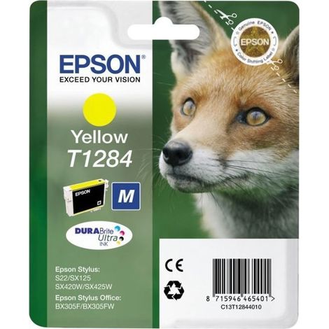 Cartucho de Tinta Original Epson T1284 Amarillo 8715946493169 S0204736 Epson (1/5)