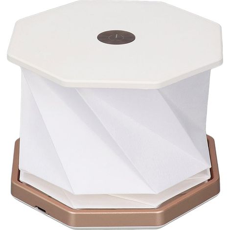 Lampe de Table Chevet, Papier Pliable, Réglable en Continu (1/5)