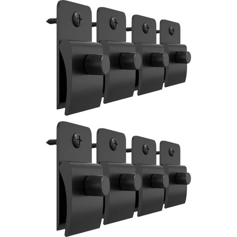 8pièces Lot de Pinces pour Tapis Fixation Murale pour Tapis et Couvertures Pinces Plastique pour Décoration Intérieure (1/5)