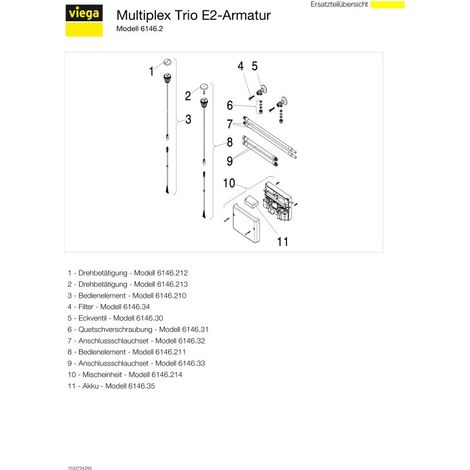 Raccord Multiplex Trio E 6146.2 en laiton chromé (1/5)