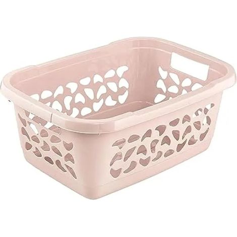 Cesto porta biancheria keeeper jost 32 litri impilabile plastica