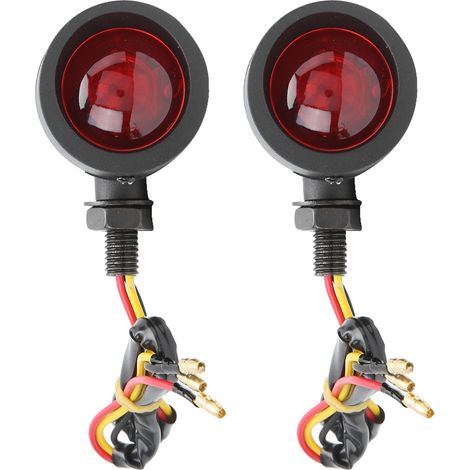 2 Pièces Ampoules Clignotantes Vintage 12V Universelles Étanches pour Indicateur de Direction (1/5)