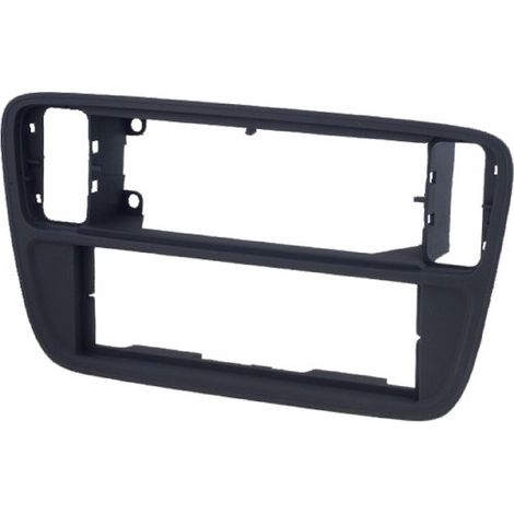 Facade autoradio 1Din compatible avec Seat Mii VW UP Skoda City Go - noir