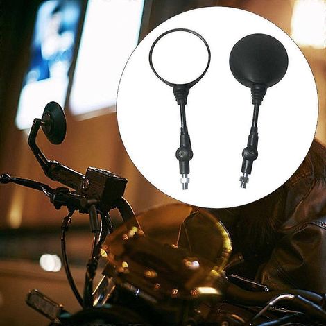 Ensemble de réflecteurs de vision arrière pour guidon de cyclomoteur, scooter et moto sportive (1/4)