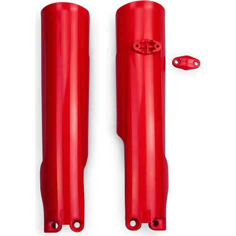Cubiertas de amortiguadores delanteros UFO para GAS GAS MC 125 / 250 '24, MC-F / EC / EX / EC-F / EX-F 250 / 300 / 350 / 450 / 500 '24, rojo