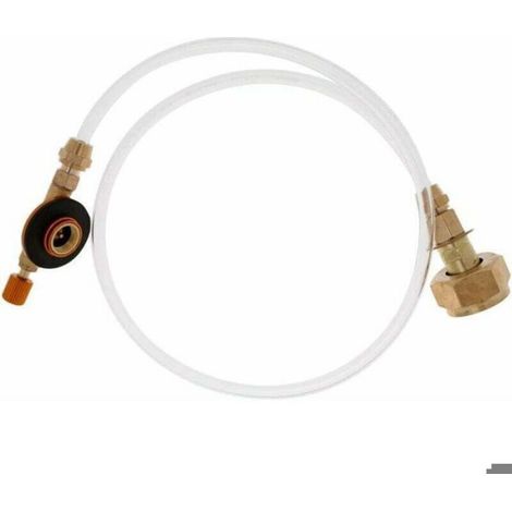 Adaptateur De Remplissage Gaz - Pour Recharge Propane Et Essence - Compatible Réservoir Plat - 1 Pièce (1/4)