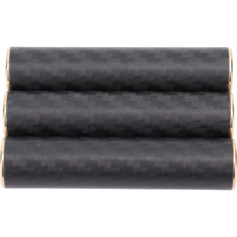 Jouet de doigt innovant en métal magnétique et fibre de carbone, composé de trois sections rotatives, pour adultes. (1/5)