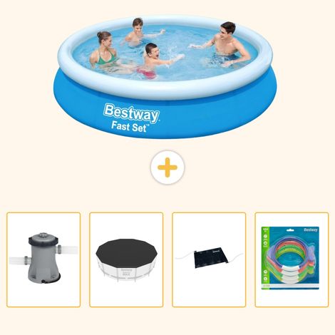 Bestway Bestway Fast Set Ronde - 366x76 cm - 5-pièces  S211 (1/5)