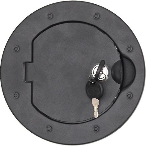 Tankdeckel für Wrangler Jr. Autozubehör mit Schloss, Schlüsseln und Schrauben (1/4)