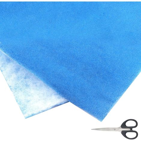 Tapis Filtration Universel 1×1M + 1 Ciseaux Noir Filtre à Graisse Hotte Tapis de Filtre à Air Remplacement Découpable G4 Filtre à Graisse Hotte pour Système Ventilation Appareils Electroménagers (1/5)