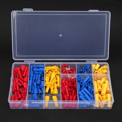 Coffret de borniers, 222 pièces, bornier pressé à froid (1/5)