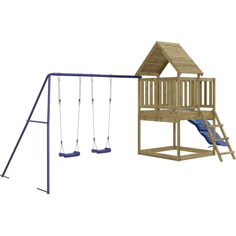 Maison Exclusive - Set da Gioco da Esterno in Legno di Pino Impregnato