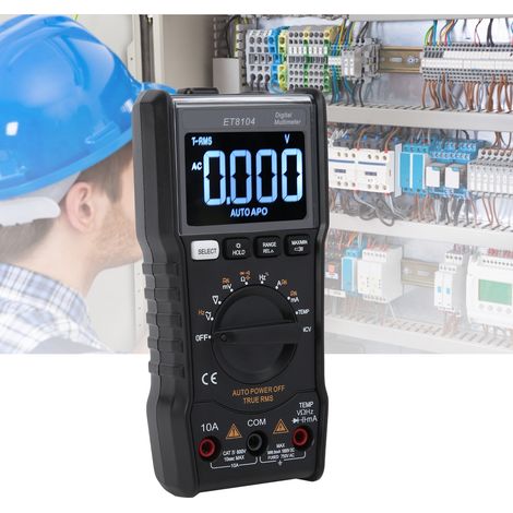 Multimètre numérique de poche entièrement intelligent ET8104 (1/5)