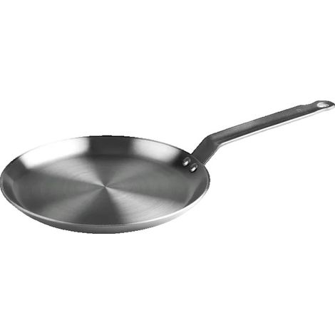 Crêpière Lacor Iron 2,5 mm en acier inoxydable argenté