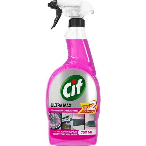 Cif Ultra Max Universal-Entfetter, Rosa 750 ml (1/5)