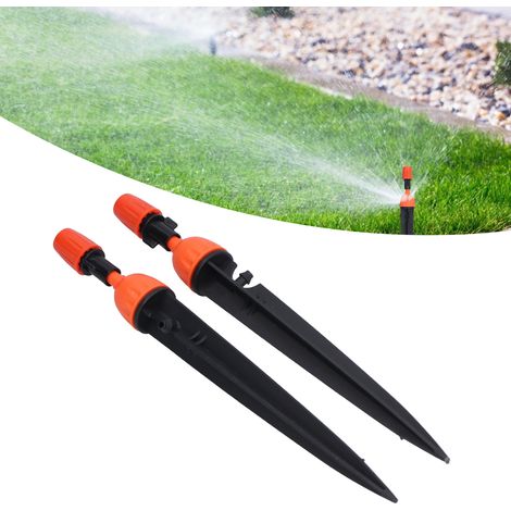 Buse intégrée pour pulvérisation et goutte à goutte, buse réglable permettant une pulvérisation ou un arrosage goutte à goutte, arrêt possible, buse de pulvérisation pour l'irrigation du jardin, 20 un (1/5)