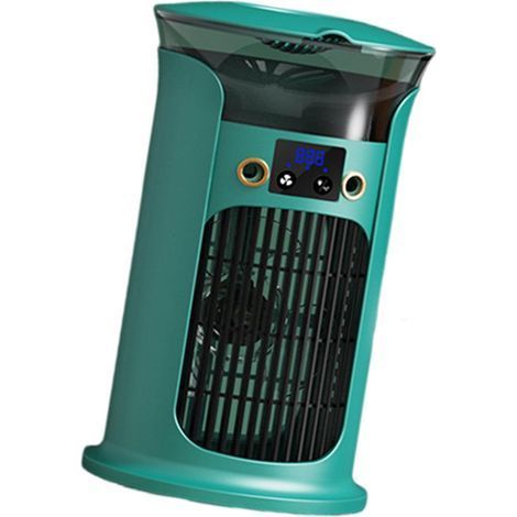 Mini-tragbare USB-Klimaanlage, Ventilator mit Wassertank (Grün) (1/5)