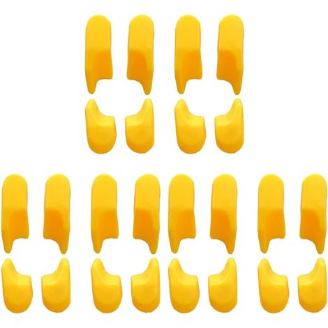 CCYKXAPièces Pieds en Caoutchouc Chaises Coussin De Sol Couvre-Pieds De Table Couvre-Pieds De Chaise Protection De Sol pour Pied De Chaise Tapis Épaissir (1/5)
