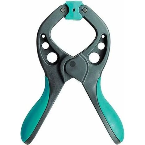BEBUSINGOTO Abrazadera de resorte Abrazadera para carpintería Abrazadera en G Abrazadera de una mano Abrazadera rápida FZ 40 mm, (1/5)