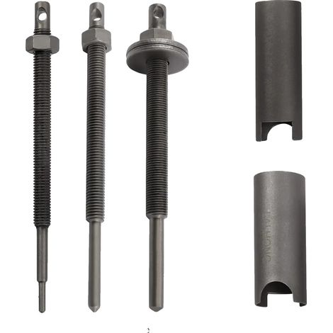 Radlagerabzieher-Set, 8-teilig, Öffnungsweite 0,35 bis 1,18 Zoll, aus 45 Kohlenstoffstahl, hohe Abziehkraft, vielseitig einsetzbar für Motorräder (1/5)
