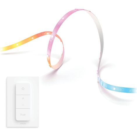 Philips Hue Essential Gradient Ruban LED 10 Mètres Lumière blanche et colorée - Incl. Câble d'alimentation, White and Color Ambiance (1/5)