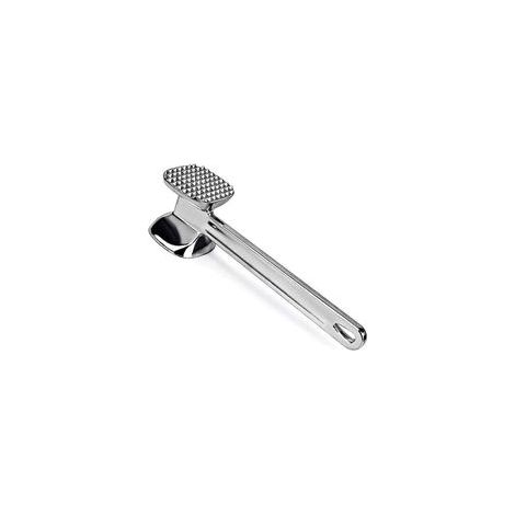 Attendrisseur Viande Double Face Aluminium, Picots Et Maillet Plat Pour Steak, Poulet, Poisson, Porc, Bœuf - Outil Cuisine (1/4)