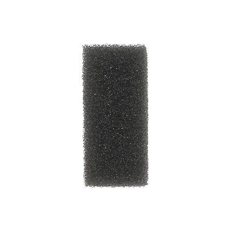 Anpassbarer Luftfilter für Tas-tanaka Modell 500 – L: 61 mm, B: 26 mm, H: 20 mm. Originalersatzteil: 446-0420-120