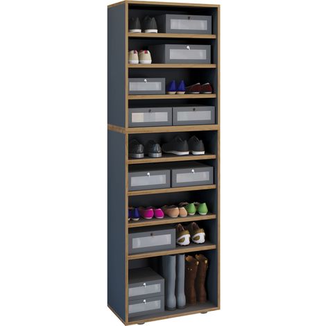 Scaffale scarpa mobile ripiano per scarpe Salia B60 183x60x33 - VCM
