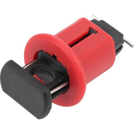Dispositif d'isolation miniature de verrouillage de disjoncteur électrique à bouton-poussoir de sécurité (1/5)