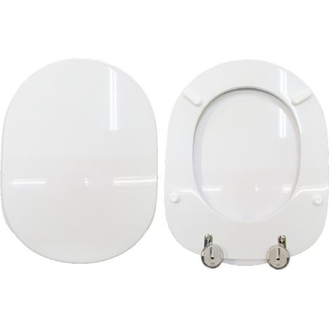Copriwater Duetto Tondo Falerii compatibile in poliestere con