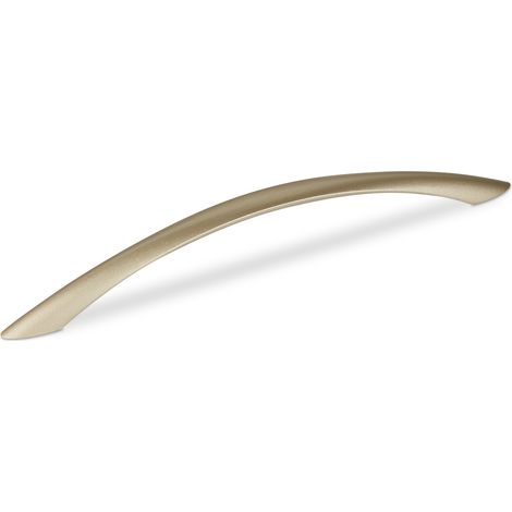 Bogengriff SW31 BA 192 mm Aluminium Edelstahloptik matt (1/3)
