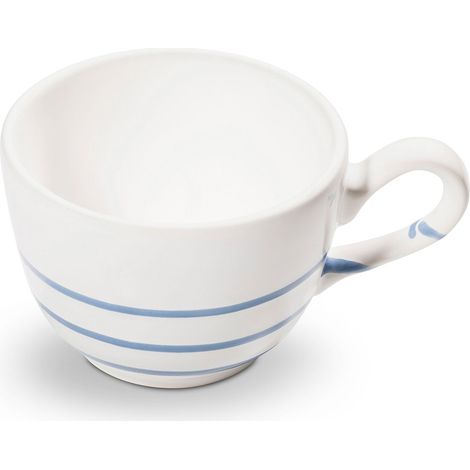 Gmundner Keramik Pur Geflammt Blau, Kaffeetasse Cup 0,19 Liter (1/2)