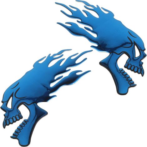 PVC Motorradaufkleber Totenkopf Aufkleber zur Dekoration von
