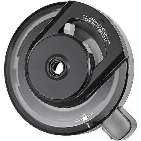 Couvercle extérieur de bol compatible avec la sorbetière Ninja NC301 pour les séries NC299AMZ/NC301/NC300 - Pièces de rechange réutilisables (1/2)