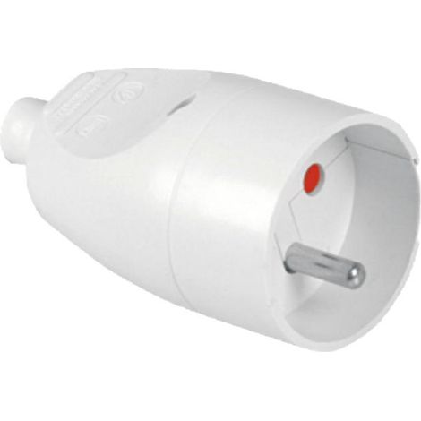 Awtools gniazdo pojedyńcze 5szt. białe gn-171