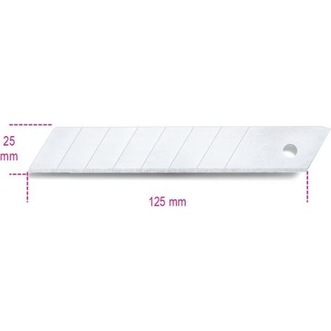 Lame di ricambio a spezzamento da 25 mm - BE 1773RL