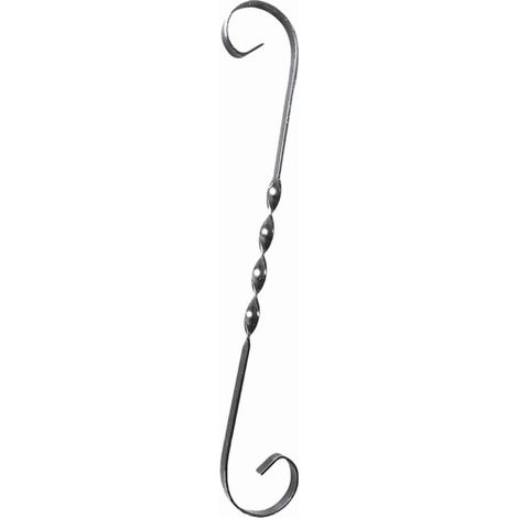 Volute torsadée 950X110 - DECO FER FORGE