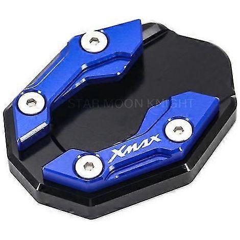 Motorradzubehör Seitenständer für Yamaha Nmax155, N Max, Nmax 155, 125, Nmax125, Seitenständerplatte, Verlängerung, Stützfuß, Basis – xMax – Blau (1/5)