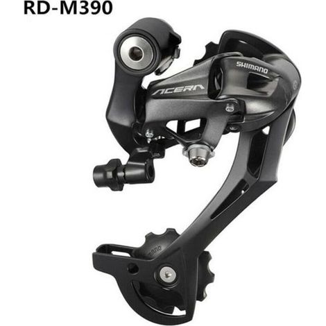 Dérailleur arrière - 27 Vitesses - VTT Dérailleur arrière RD-M390 attractively -Dérailleur arrière à 9 Vitesses pour vélo de Montagn (1/3)