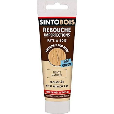 Sintobois 80g pasta para madera blanca a base de agua