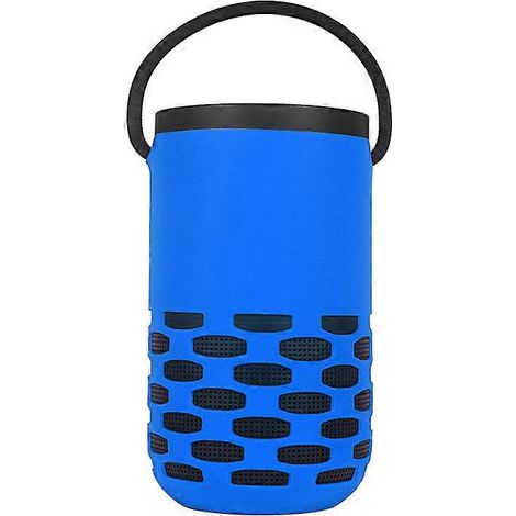 Étui de rangement en silicone pour enceinte Bose Home, housse de protection et étui de transport pour accessoires d'enceinte portable (bleu) ( ) (1/3)