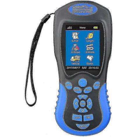 Noyafa NF-198 GPS Land Meter portable numérique LCD affichant la superficie des terres agricoles (longueur, hauteur, pression) par satellite (1/5)