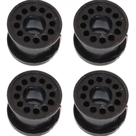 BEBUSINGOTO Cable de palanca de cambios portátil con ojal de plástico negro de 4 piezas 4S6P7412AA para Fiesta Focus (1/5)