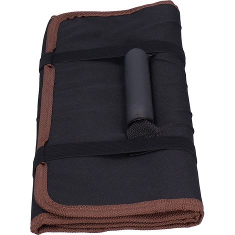 EVA Multifunktionale Werkzeugtasche mit Kabeltrommel, Aufbewahrungstasche für Telekommunikation und Bauwesen, Schwarz (1/5)