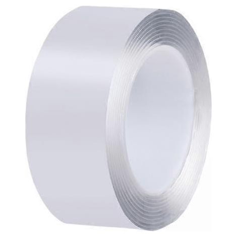 Lot de 2 à 6 bandes adhésives double face ultra-résistantes, amovibles et réutilisables pour accrocher des tableaux.-AquaForge