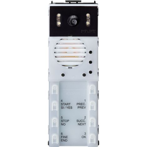 VIMAR - 13F5.B Unita 2F+ A/V LED b.co 8 pulsanti