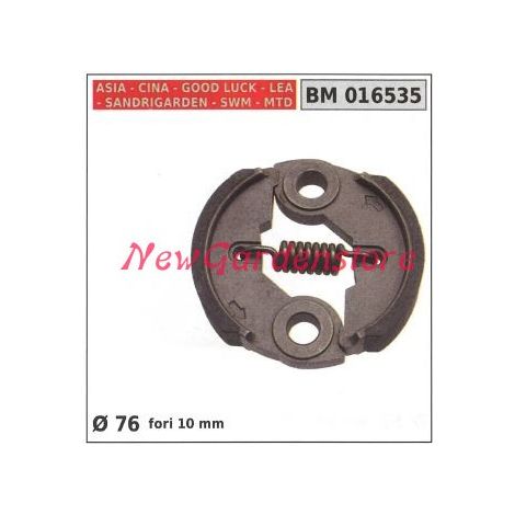Komplette Kupplung CINA für Freischneider-Trimmermotor Ø 76 10mm Bohrung 016535