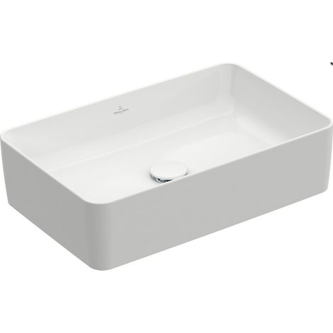 Villeroy & Boch Collaro - Aufsatzwaschbecken, 56x36 cm, Alpinweiß 4A205601