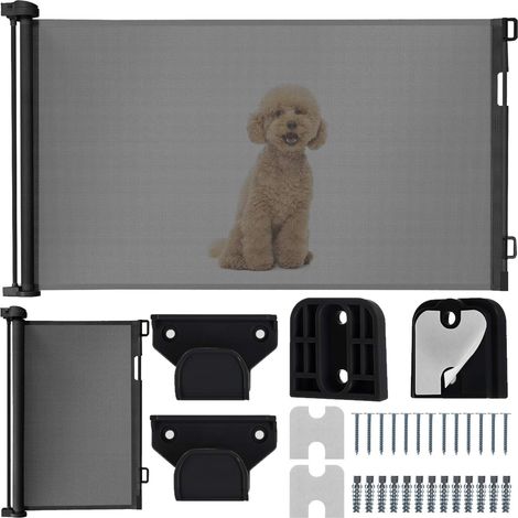 Sicherheitsgitter / Hundegitter / Rollo-Tor – 86 x 160 cm (1/5)